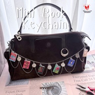 GANTUNGAN [HVVKED] Mini Book Keychain Mini Book KeychainPolosan