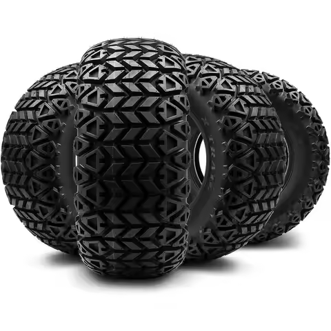 All-Terrain 23x10.50-12 6-Ply DOT Approved Golf Cart Tires - Set of Four