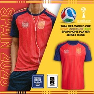 Spain national team home player jersey, 2026 FIFA World Cup, customized jersey