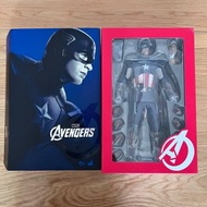 9成新 Hottoys MMS174 Civil War Captain America 美國隊長