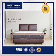 Bigland Springbed New Platinum Big Pedic T.30 - Kasur/Set - FREE BANTAL