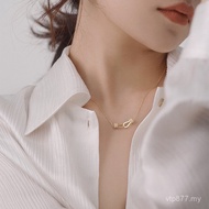 Necklace Unique Female Niche European American Emperor Feng Interlocking Valentine's Day Light Luxur