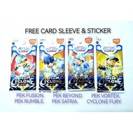 MONSTA GALAXY CARD CYCLONE FURY BOBOIBOY KAD QUEST RUMBLE VORTEX SATRIA FUSION BEYOND S & A pek mcg