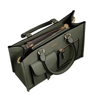 SEMBONIA Large Classic Multi-Pockets Satchel Bag - 0603812-018S