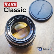 เลนส์มือหมุน Olympus G.Zuiko Auto-S 40mm f/1.4 Vintage Lens Mount Pen f