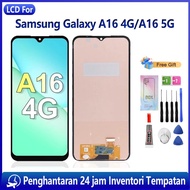 ORIGINAL LCD Untuk Samsung Galaxy A16 4G A165/Samsung Galaxy A16 5G A166
