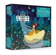 USBORNE - 2合1圖書&拼圖禮盒 灰姑娘 Book and Jigsaw Cinderella