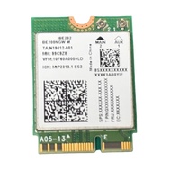 WiFi 7 for BE202 M.2 Network Card Bluetooth 5.4 2400Mbps Tri-Band 2.4G/5G/6GHz High-Speed Wireless N