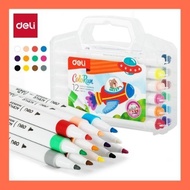 DELI ACRYLIC MARKER C189-12 COLORS