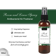 100ML ROOM AND LINEN ANTIBACTERIAL SPRAY | AIR FRESHENER FRESH BAMBOO SCENT | TATA BASICS PH