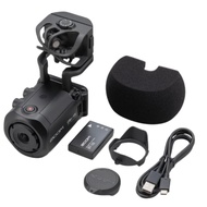 ZOOM Q8n-4K 4K Video Camera Recorder with 2 XLR Inputs, 150° Wide Angle, Ideal for Live Streaming/Vl