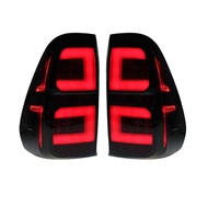 2ชิ้น TOYOTA HILUX REVO 2015-2021ไฟท้าย LED โคมไฟเหมาะสำหรับ8-รุ่น Hilux Toyota (AN120 AN130 GUN1 20