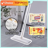 Disposable Wet & Dry Mop Wipes - Magic Floor Cleaning Tissue for Dust and Hair, Ideal for Quick and 