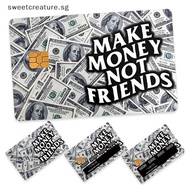 {SWEET} 4pcs Credit Card Stickers For Credit Card Skin Debit Card Sticker Personalized  Sticker Cove