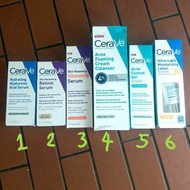 CeraVe Hydrating Hyaluronic Acid Serum Cerave Skin Renewing Retinol Serum Cerave Skin Renewing Vitamin C Serum Cerave Acne Foaming Cream Cleanser Cerave Acne Control Gel Cerave Ultra Light Moisturizing Lotion, pm, am,  Neutrogena, retinol serum, A醇, 早c晚A