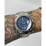 【Blue Birch GS 41mm】 Custom Grand Seiko Mod Automatic Watch | Customized Jam Tangan Automatik