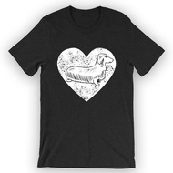 Dachshund Heart T-Shirt Dachshund Shirt