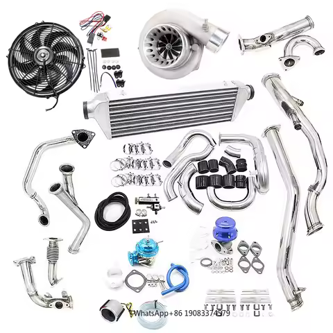 GT35 Turbocharger Bolt-on TurboKit for 03-06 350Z Z33 G35 Coupe VQ35DE BK