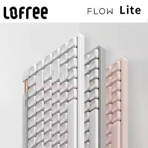 Lofree FLOW Lite 84/100Keys Mechanical Keyboard Wireless 2.4G Bluetooth&Wired Connection for Windows