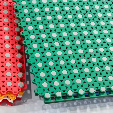 3x3 Outdoor Basketball Court Tile Easy Installation Sports Flooring