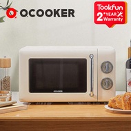 2020 New QCOOKER Microwave Pizza oven Ovens kitchen bake Retro Built-in turntable Electric applianc