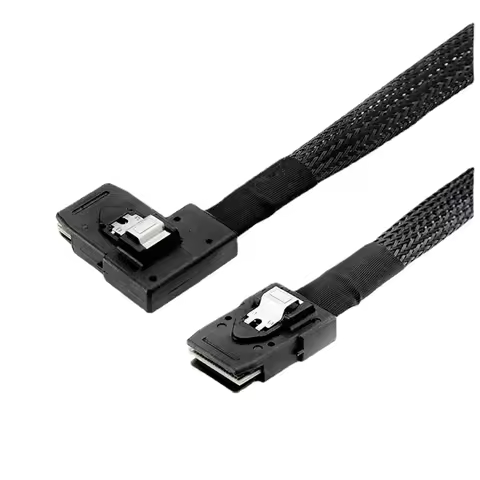Internal Mini SAS SFF 8087 Cable, SFF-8087 to SAS SFF-8087 0.8m Server Hard Disk Raid Data SAS Contr