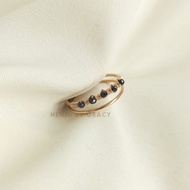 Gemstone Stacking Ring | 5 stones