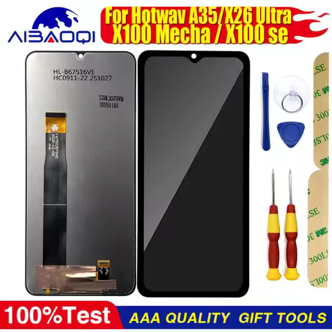 Screen For Hotwav Cyber 7/9 Pro T5 Max T5 Pro A35 A56 A36 A17 Pro Max/16 Pro Max A25 Ultra/26 Ultra 