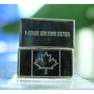 Real 999.99 Silver Coins Pure Silver 1g Silver Bar - Bar Perak Tulen 999.99, Bar Perak Murni 1g