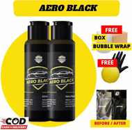 Penghitam Body Motor Permanen 100ml Anti Luntur Aero black Original