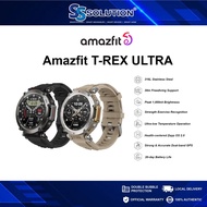 Amazfit T-Rex Ultra Ultimate Outdoor GPS Smartwatch l 316L Stainlees Steel l Mud - Resistant Hardware