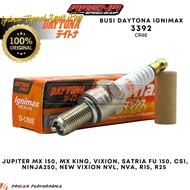 DAYTONA 3392 Ignimax Tapered Spark Plug CR8E - Jupiter MX King R15 R25 Ninja 250 Spark Plug Original