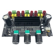 1PCS  Amplifier Board XH-M573 TPA3116D2 2*80W100W 2.1 Channel TPA3116 Digital Power Subwoofer High Fidelity Power Amplifier Module