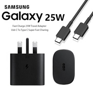 【1 year warranty】Fast charging, Sansung 25W charger set, Samsung type C fast charger, type c chargin