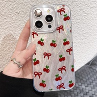 Cute Cherry Butterfly Case For SAMSUNG AO2 M02 A022 M022 A025 A03 A03S A04 A04E A04S A05 F05 M05 A05