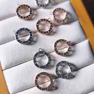 In-laid Zircon Pendant with a 45cm chain | Chic Design | DIY Accessories