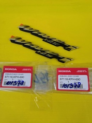 โลโก้wave125i/. ตัวนูนเวฟ125i.แท้เบิกศูนย์Honda.ได้2ชิ้น 87116-KPH-690 ส่งฟรี 1 คู่