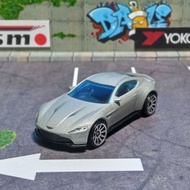 HOTWHEELS LOOSE ASTON MARTIN DB10 SILVER FROM HOTWHEELS EUROPEAN MULTIPACK 6 CARS