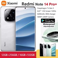 Xiaomi Redmi Note 14 Pro+ 5G 12+256GB 512GB Dual SIM Dual Standby Dual Channel Unlocked Global Smart