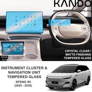 Xpeng X9 Tempered Glass Protector Xpeng X9 Screen Protector Xpeng X9 Head Unit Glass Xpeng X9 GPS Gl