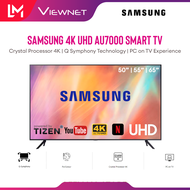 Samsung AU7000 4K UHD Smart TV 50'' 55" 65" / HDR / Tap View / Mirroring UA50AU7000KXXM