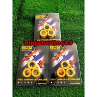 JRP ORIGINAL 100% copper APRILIA SR GT200 (3PC) roller CVT racing made in THAILAND