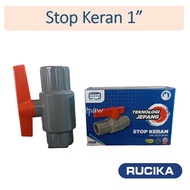 1 inch Stop Valve 1" PVC Stop Valve/ Ball Valve Stop Valve