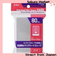 Aklas Duelist Mini Oversize Hard Sleeves [For Mini Size Cards / 80 Sleeves / Over Sleeves]  [Terus d