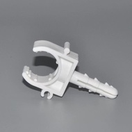 PPR Pipe Clamp Pipe Clamp U-Shaped Row Card Pipe Thickened 4/6 Points/1 Inch/20/25/30 with Feet Row 