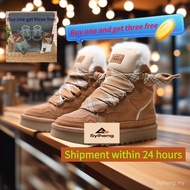 UGG Simple Fashion Warm High-Top Trendy Snow Boots Comfortable Choice H6A3