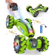 1pc Hand Gesture Sensing Remote Control Stunt Car, 2.4GHz 4WD RC Car, Suitable For 3-6-12 Years Old 