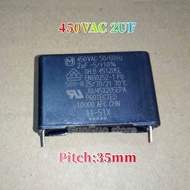 50/60Hz 1pcs 2uF 450VAC 45120SL EN60252-1 Daikin air conditioner inverter motherboard starting capac