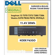 Original DELL Inspiron 13-7000 13-7370 13-7380 13-7386 F62G0 Battery