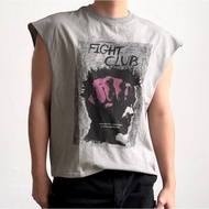 "FIGHT CLUB Fighting CLUB" Limited Washing Vest T-Shirt